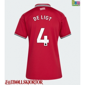 Manchester United Matthijs de Ligt #4 Hemmatröja Dam 2026-27 Kortärmad